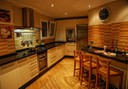 Cocina crema moderna