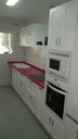 Cocina lacada blanca