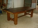 Mesa de iroko